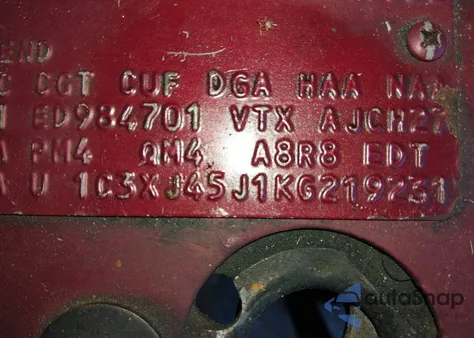 1989 Chrysler Lebaron z USA, uszkodzony, nr VIN 1C3XJ45J1KG219231